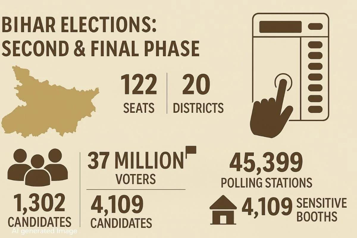Bihar Assembly Elections: బీహార్ లో తుది విడత పోలింగ్ ప్రారంభం